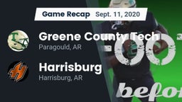 Recap: Greene County Tech  vs. Harrisburg  2020