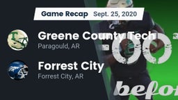 Recap: Greene County Tech  vs. Forrest City  2020