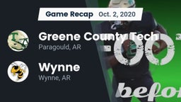 Recap: Greene County Tech  vs. Wynne  2020