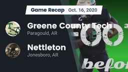 Recap: Greene County Tech  vs. Nettleton  2020