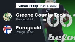 Recap: Greene County Tech  vs. Paragould  2020