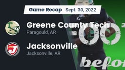 Recap: Greene County Tech  vs. Jacksonville  2022