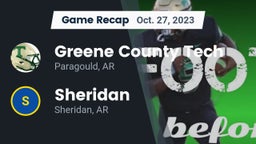 Recap: Greene County Tech  vs. Sheridan  2023