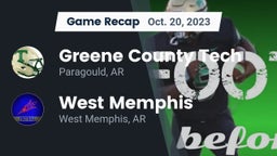 Recap: Greene County Tech  vs. West Memphis 2023