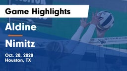Aldine  vs Nimitz  Game Highlights - Oct. 20, 2020