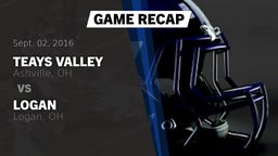 Recap: Teays Valley  vs. Logan  2016