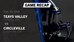 Recap: Teays Valley  vs. Circleville  2016