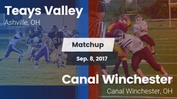 Matchup: Teays Valley High vs. Canal Winchester  2017