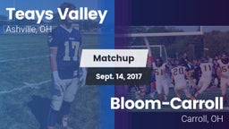 Matchup: Teays Valley High vs. Bloom-Carroll  2017