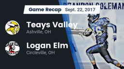 Recap: Teays Valley  vs. Logan Elm  2017