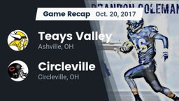 Recap: Teays Valley  vs. Circleville  2017