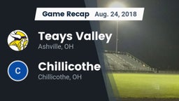 Recap: Teays Valley  vs. Chillicothe  2018