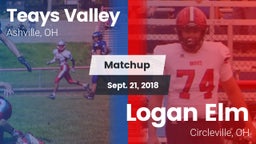 Matchup: Teays Valley High vs. Logan Elm  2018