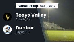 Recap: Teays Valley  vs. Dunbar  2019