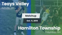 Matchup: Teays Valley High vs. Hamilton Township  2019