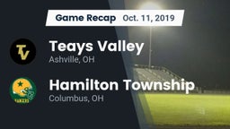 Recap: Teays Valley  vs. Hamilton Township  2019