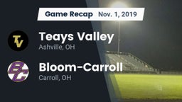 Recap: Teays Valley  vs. Bloom-Carroll  2019