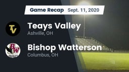Recap: Teays Valley  vs. Bishop Watterson  2020
