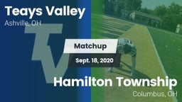 Matchup: Teays Valley High vs. Hamilton Township  2020