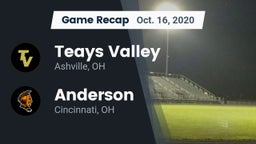 Recap: Teays Valley  vs. Anderson  2020