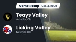 Recap: Teays Valley  vs. Licking Valley  2020