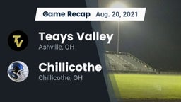 Recap: Teays Valley  vs. Chillicothe  2021