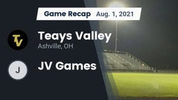 Recap: Teays Valley  vs. JV Games 2021