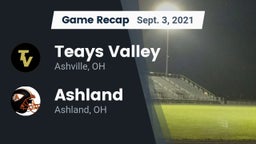 Recap: Teays Valley  vs. Ashland  2021