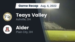 Recap: Teays Valley  vs. Alder  2022