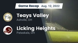Recap: Teays Valley  vs. Licking Heights  2022