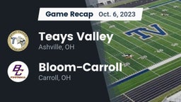 Recap: Teays Valley  vs. Bloom-Carroll  2023