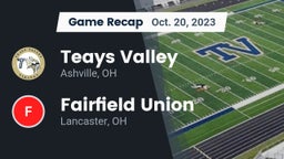 Recap: Teays Valley  vs. Fairfield Union  2023