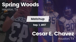 Matchup: Spring Woods High vs. Cesar E. Chavez  2017