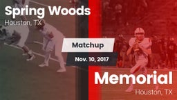 Matchup: Spring Woods High vs. Memorial  2017