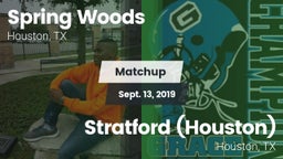 Matchup: Spring Woods High vs. Stratford  (Houston) 2019