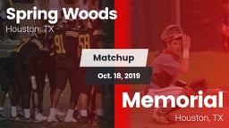 Matchup: Spring Woods High vs. Memorial  2019