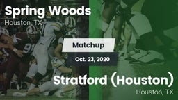Matchup: Spring Woods High vs. Stratford  (Houston) 2020