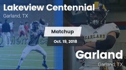 Matchup: Lakeview Centennial vs. Garland  2018