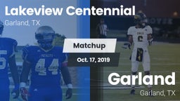 Matchup: Lakeview Centennial vs. Garland  2019