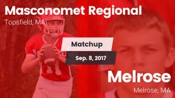 Matchup: Masconomet Regional vs. Melrose  2017