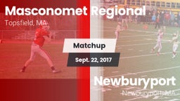 Matchup: Masconomet Regional vs. Newburyport  2017