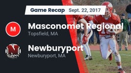 Recap: Masconomet Regional  vs. Newburyport  2017
