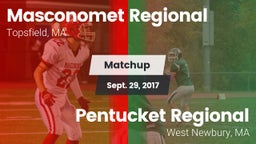 Matchup: Masconomet Regional vs. Pentucket Regional  2017