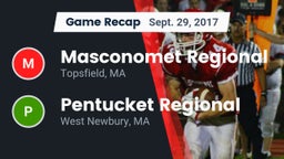 Recap: Masconomet Regional  vs. Pentucket Regional  2017