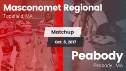 Matchup: Masconomet Regional vs. Peabody 2017