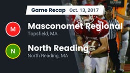 Recap: Masconomet Regional  vs. North Reading  2017