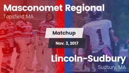 Matchup: Masconomet Regional vs. Lincoln-Sudbury  2017
