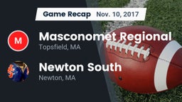 Recap: Masconomet Regional  vs. Newton South  2017