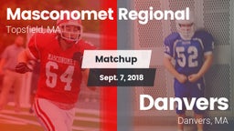 Matchup: Masconomet Regional vs. Danvers  2018