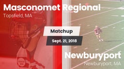 Matchup: Masconomet Regional vs. Newburyport  2018